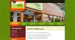 Desktop Screenshot of naturmarkt-peiting.de